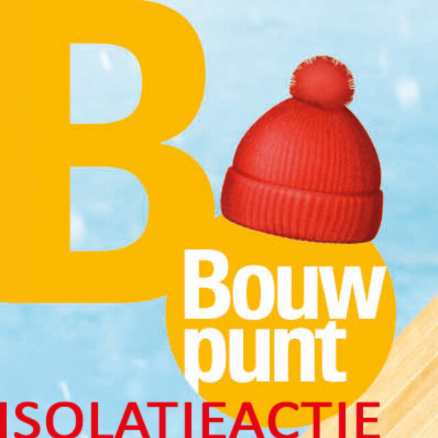 Isolatieactie: van 15/10 tot 15/12